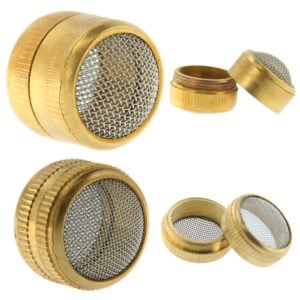 Small Parts Cleaning Basket Brass Frame Stainless Mesh Jewelry & Watch Repair