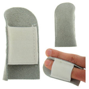 Leather Finger Guard Thumb Protector For Jewelry Polishing