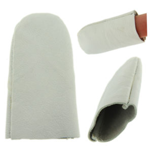 Leather Thumb Guard Finger Protector For Jewelry Polishing
