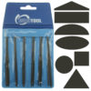 12 Piece Precision Needle File Set Cut #2