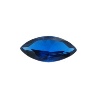 Loose Marquise Cut Sapphire CZ Gemstone Cubic Zirconia September Birthstone Front