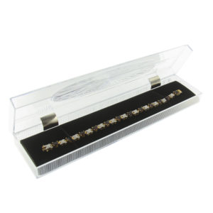 Clear Acrylic Crystal Bracelet Box Display Jewelry Gift Box