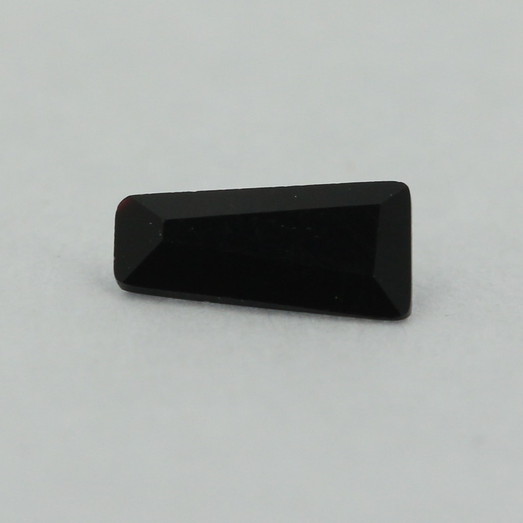NATURAL BLACK ONYX GEMSTONE LOOSE FACETED BAGUETTE‬‏ VARIOUS SIZES WHOLESALE 