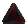 Loose Triangle Cut Garnet CZ Gemstone Cubic Zirconia January Birthstone