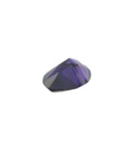 Loose Marquise Cut Amethyst CZ Gemstone Cubic Zirconia February Birthstone Back