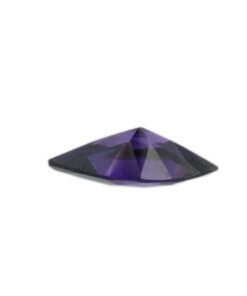 Loose Marquise Cut Amethyst CZ Gemstone Cubic Zirconia February Birthstone Down