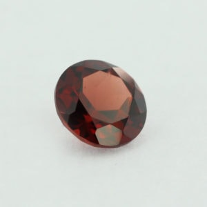 Loose Round Cut Genuine Natural Garnet Gemstone Semi Precious January Birthstone Side