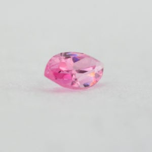 Loose Marquise Cut Pink CZ Gemstone Cubic Zirconia October Birthstone Back