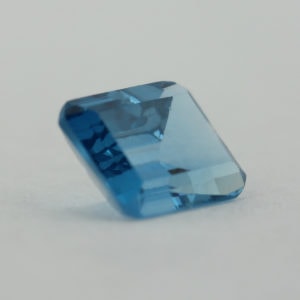 Loose Emerald Cut Aquamarine CZ Gemstone Cubic Zirconia March Birthstone Side 9