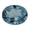 Loose Oval Cut Aquamarine CZ Gemstone Cubic Zirconia March Birthstone