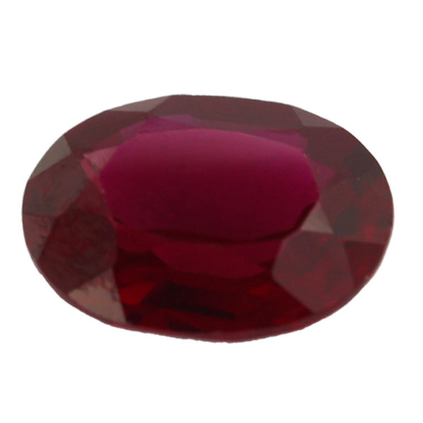 Loose Oval Cut Garnet CZ Gemstone Cubic Zirconia January Birthstone