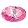 Loose Oval Cut Pink CZ Gemstone Cubic Zirconia October Birthstone