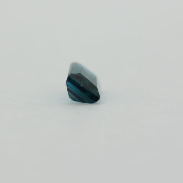 Loose Straight Baguette Blue Zircon CZ Gemstone Cubic Zirconia December Birthstone Back