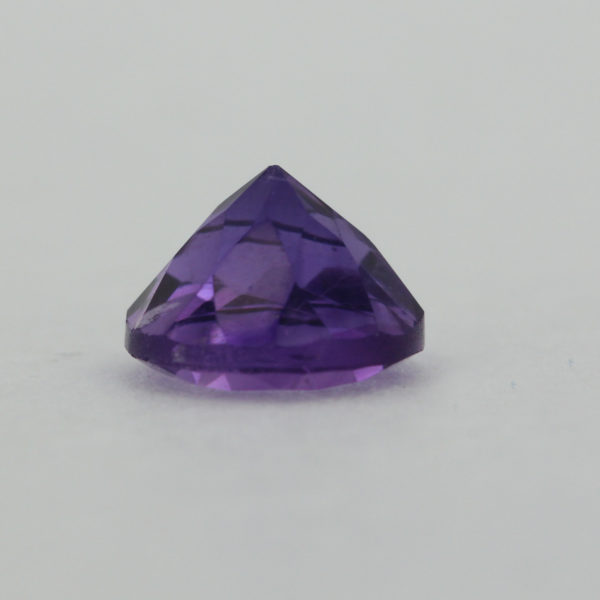 Loose Round Cut Genuine Natural Amethyst Gemstone Semi Precious February Birthstone Down