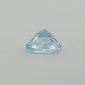 Loose Round Cut Genuine Natural Aquamarine Gemstone Semi Precious March Birthstone Down