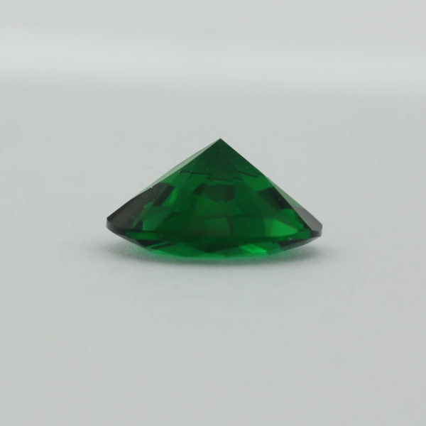 Loose Oval Cut Emerald CZ Gemstone Cubic Zirconia May Birthstone Down