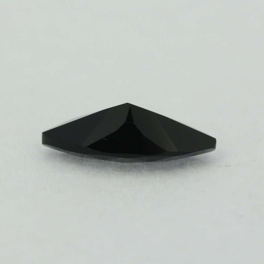 Natural 6x3 Loose Marquise .23ct Faceted Black Onyx AAA 
