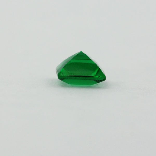 Loose Princess Cut Emerald CZ Gemstone Cubic Zirconia May Birthstone Down