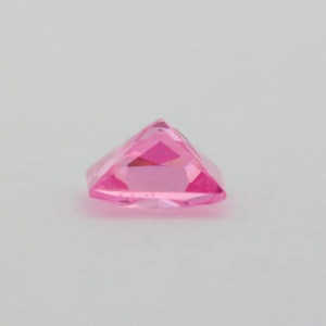 Loose Princess Cut Pink CZ Gemstone Cubic Zirconia October Birthstone Down