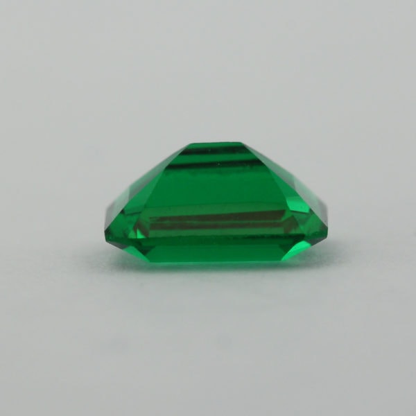 Loose Emerald Cut Emerald CZ Gemstone Cubic Zirconia May Birthstone Down
