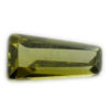 Loose Tapered Baguette Peridot CZ Gemstone Cubic Zirconia August Birthstone