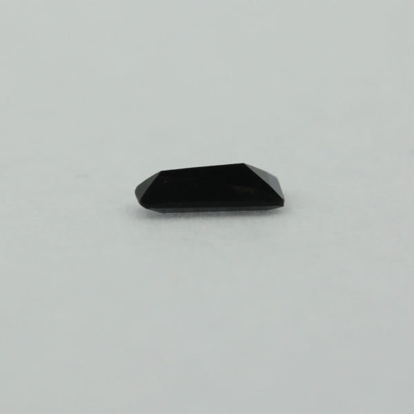 Loose Tapered Baguette Black Onyx CZ Gemstone Cubic Zirconia Down