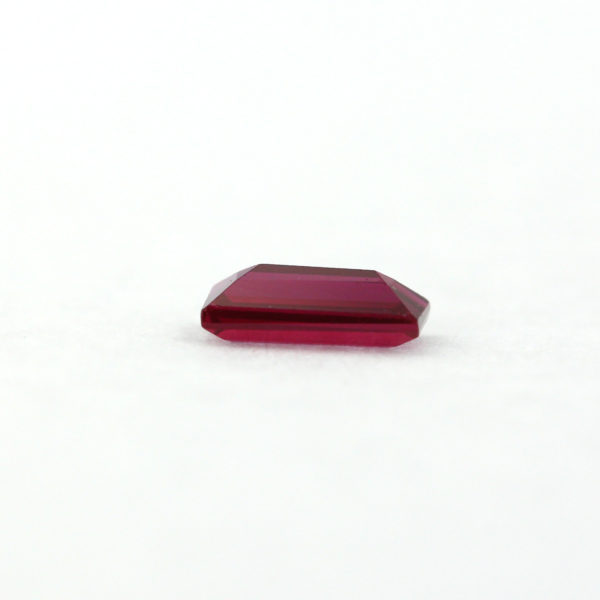 Loose Straight Baguette Garnet CZ Gemstone Cubic Zirconia January Birthstone Down