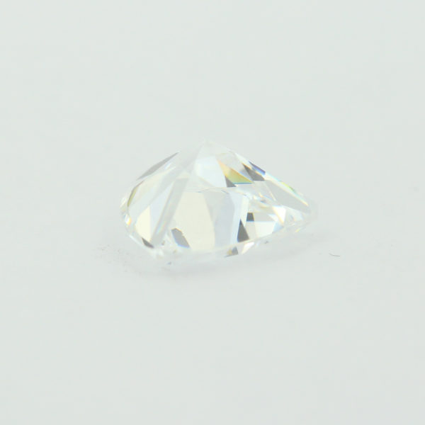 Loose Trillion Cut Clear CZ Gemstone Cubic Zirconia April Birthstone Down