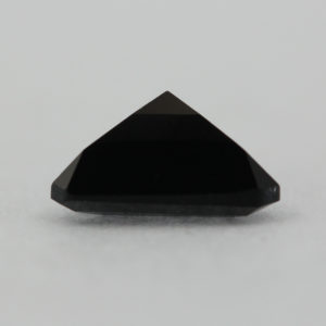 Loose Triangle Cut Black Onyx CZ Gemstone Cubic Zirconia Down