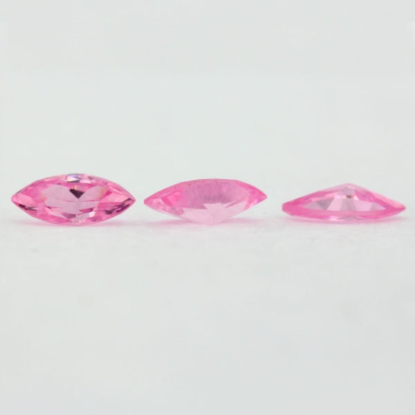 Loose Marquise Cut Pink CZ Gemstone Cubic Zirconia October Birthstone Group