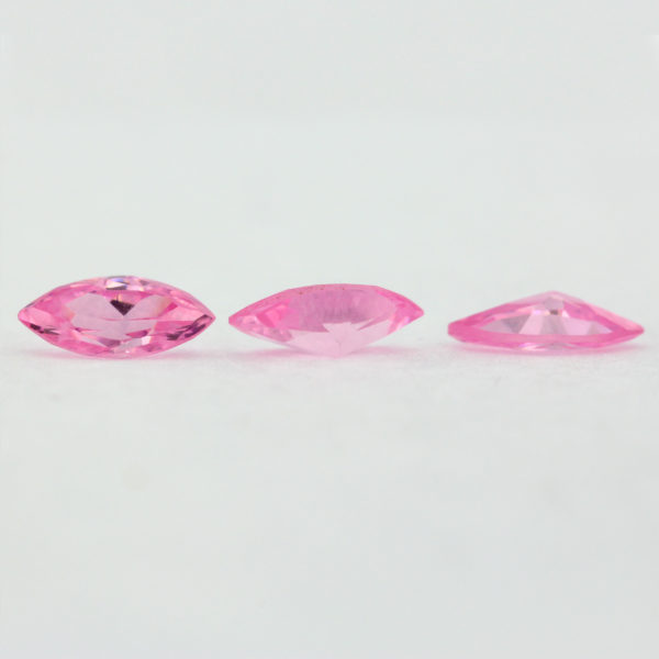 Loose Marquise Cut Pink CZ Gemstone Cubic Zirconia October Birthstone Group