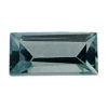 Loose Straight Baguette Aquamarine CZ Gemstone Cubic Zirconia March Birthstone