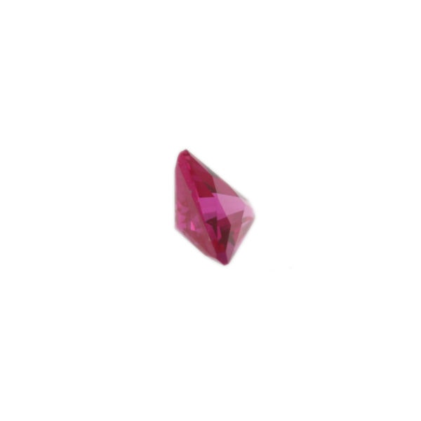 Loose Triangle Cut Ruby CZ Gemstone Cubic Zirconia July Birthstone Side 4