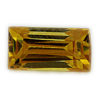 Loose Straight Baguette Citrine CZ Gemstone Cubic Zirconia November Birthstone