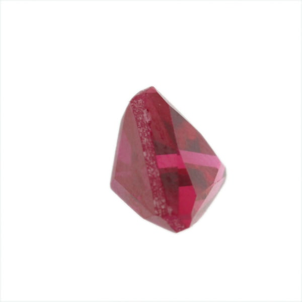 Loose Triangle Cut Ruby CZ Gemstone Cubic Zirconia July Birthstone Side 6