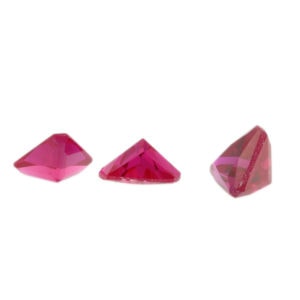 Loose Triangle Cut Ruby CZ Gemstone Cubic Zirconia July Birthstone Group 6