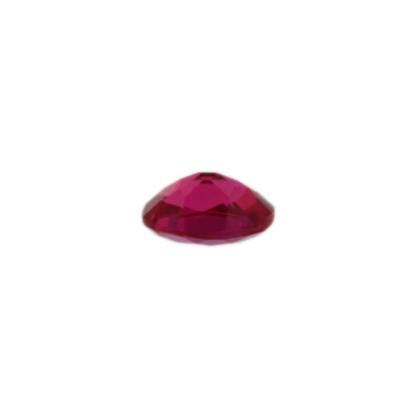 Loose Oval Cut Ruby CZ Gemstone Cubic Zirconia July Birthstone Down