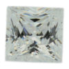 Loose Princess Cut White CZ Gemstone Cubic Zirconia April Birthstone