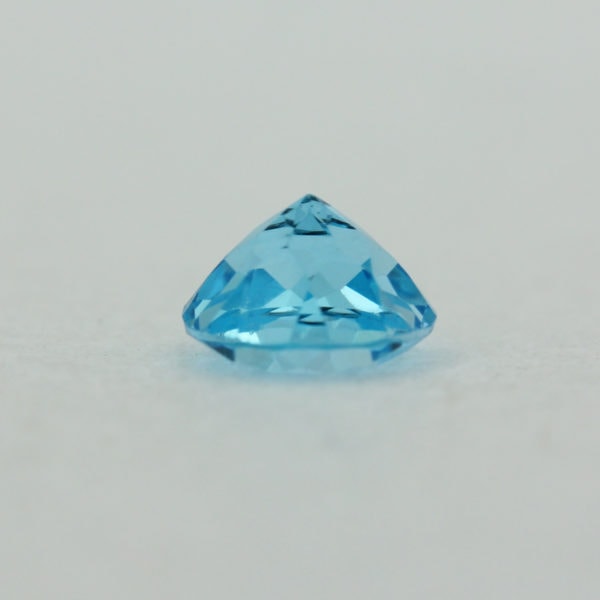 Loose Round Cut Genuine Natural Blue Topaz Gemstone Semi Precious November Birthstone Down M