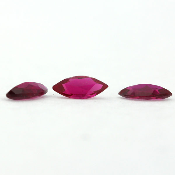 Loose Marquise Cut Garnet CZ Gemstone Cubic Zirconia January Birthstone Group Small