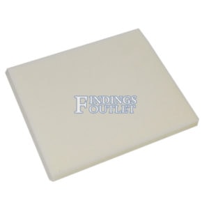 White Deluxe Foam Tray Insert 36 Slot Ring Jewelry Display Holder Plain