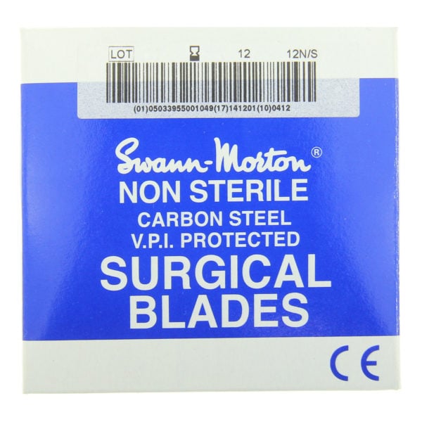 Swann Morton Curved Surgical Blades For Mold Cutting Box Front