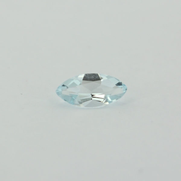 Loose Marquise Cut Genuine Natural Aquamarine Gemstone Semi Precious March Birthstone Front