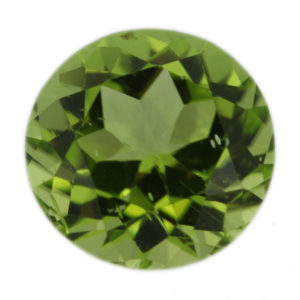 Loose Round Cut Genuine Natural Peridot Gemstone Semi Precious August Birthstone