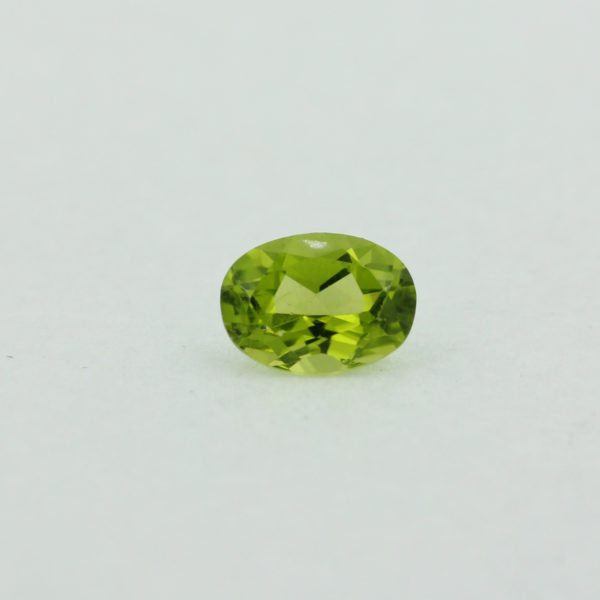 Loose Oval Cut Genuine Natural Peridot Gemstone Semi Precious August Birthstone Front