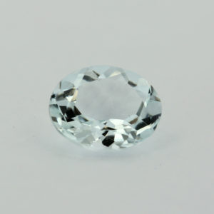 Loose Oval Cut Genuine Natural Aquamarine Gemstone Semi Precious March Birthstone Front