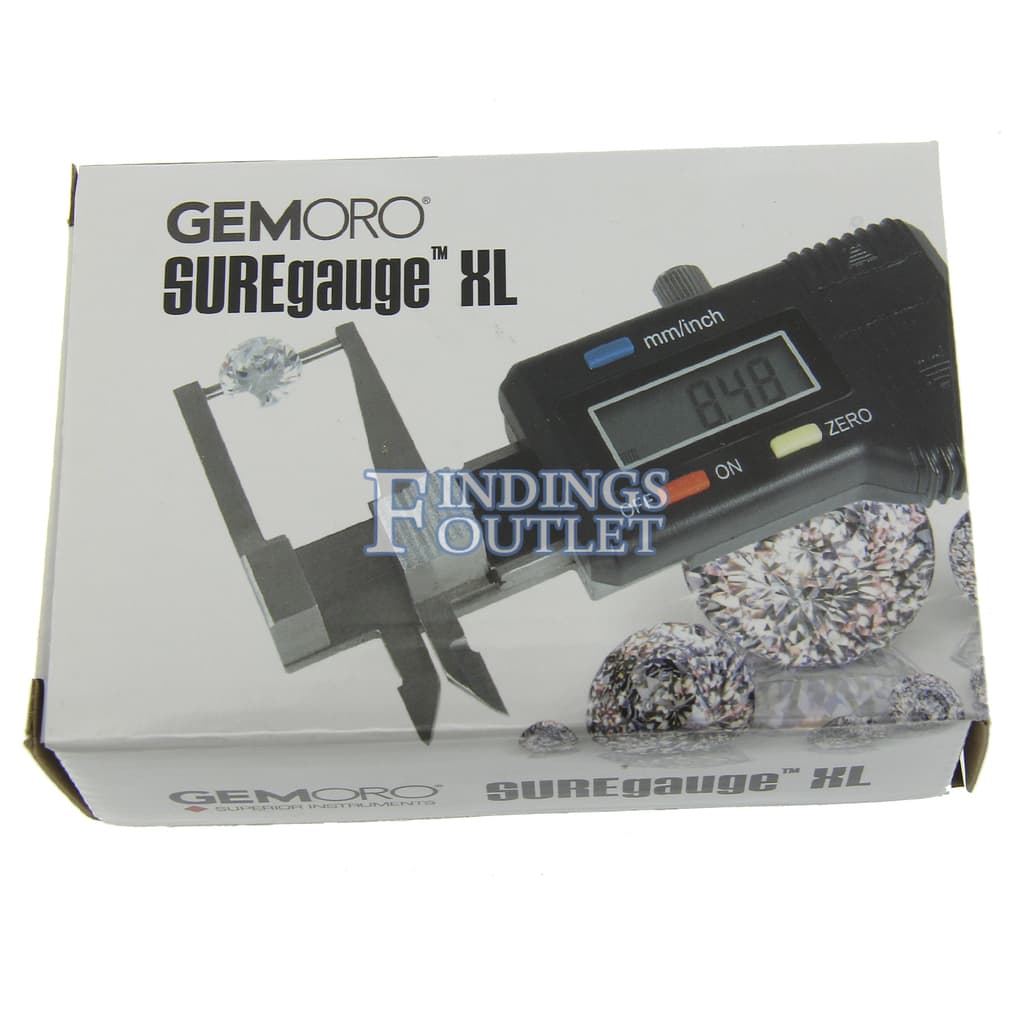GemOro SUREgauge XL DigitaL Pocket Gemstone Gauge Includes Case and Batteries 