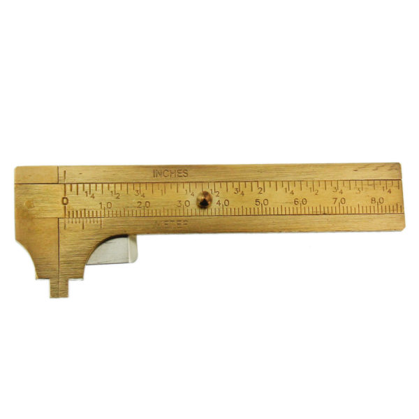 Deluxe Brass Millimeter Gauge