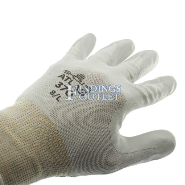 Large Atlas Super Grip Polishing Gloves Angle