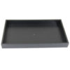 Tall Black Plastic Tray Full Size Stackable Tray For Jewelry Rings Chains Bracelets